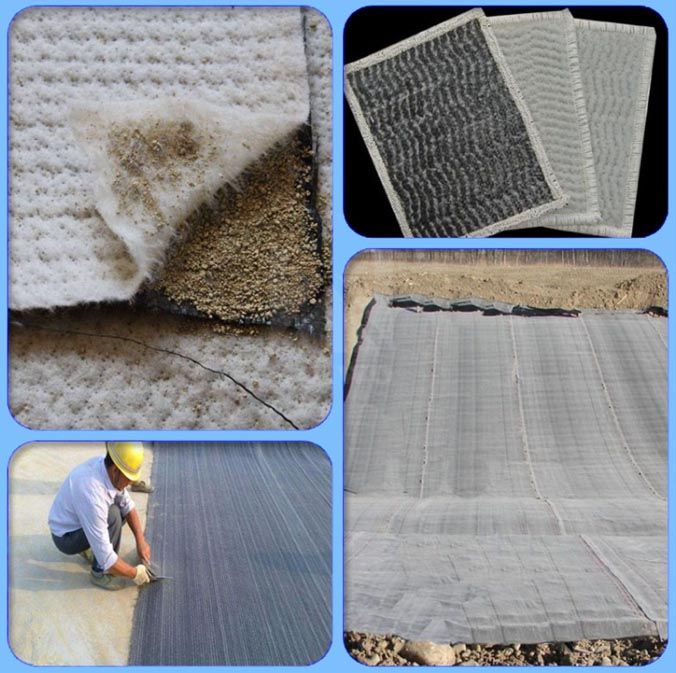 GCL Bentonite Geotextile Mat Waterproof Blanket Geosynthetic Clay Liners for Sale